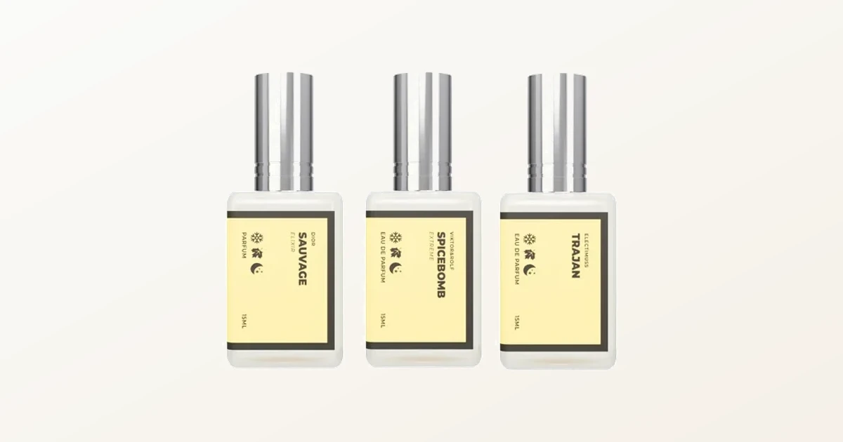 Cold Weather Set, curated fragrance set